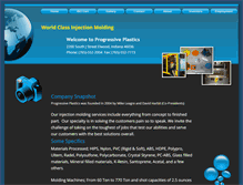 Tablet Screenshot of progressive-plastics.net